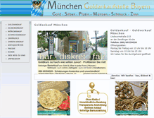 Tablet Screenshot of goldankauf-muenchen-lindwurmstr.de